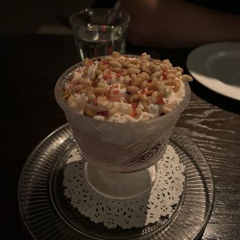 Suraya - Dessert rhubarb ice cream - Lebanese Near Me - Philadelphia, Pennsylvania Suraya - Dessert rhubarb ice cream - Lebanese Near Me - Philadelphia, Pennsylvania