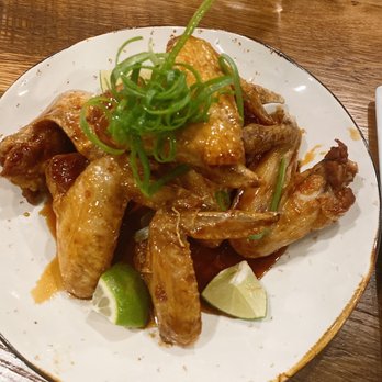 LuluBangBang - Dark soy ginger chicken wings - Cocktail Bars Near Me - Durham, North Carolina LuluBangBang - Dark soy ginger chicken wings - Cocktail Bars Near Me - Durham, North Carolina