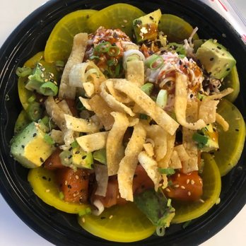 Suha Bites - Salmon Poke Bowl - super yummy - Hawaiian Near Me - Las Vegas, Nevada Suha Bites - Salmon Poke Bowl - super yummy - Hawaiian Near Me - Las Vegas, Nevada
