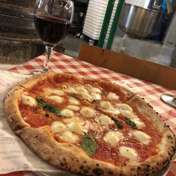 The Dough Bros - Glass of the cab (6 euro) and Irish Margherita Pie (9.5 euro) - Pizza Near Me - Galway, G The Dough Bros - Glass of the cab (6 euro) and Irish Margherita Pie (9.5 euro) - Pizza Near Me - Galway, G