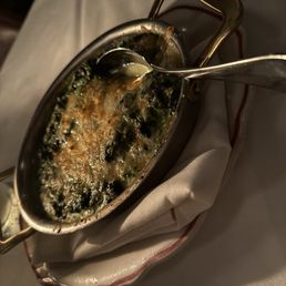 Spinach au gratin Spinach au gratin