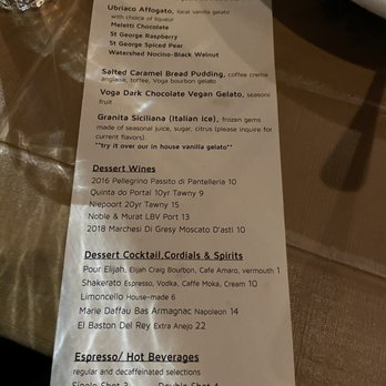 a mano - Dessert menu - Italian Near Me - Atlanta, Georgia a mano - Dessert menu - Italian Near Me - Atlanta, Georgia