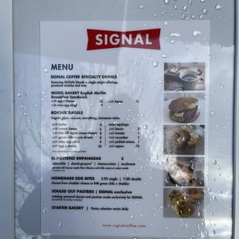 SIGNAL Coffee Roasters - Menu at SIGNAL Coffee Roasters in Berkeley. - Coffee Roasteries Near Me - Berkeley, California