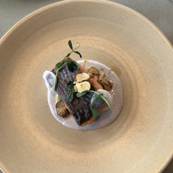 Table X - 3rd Course: Arctic Char w Sunchokes - New American Near Me - Salt Lake City, Utah