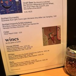 Puccini's Pizza Pasta - Fishers - Wine & beer