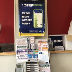Lottery tickets sold here