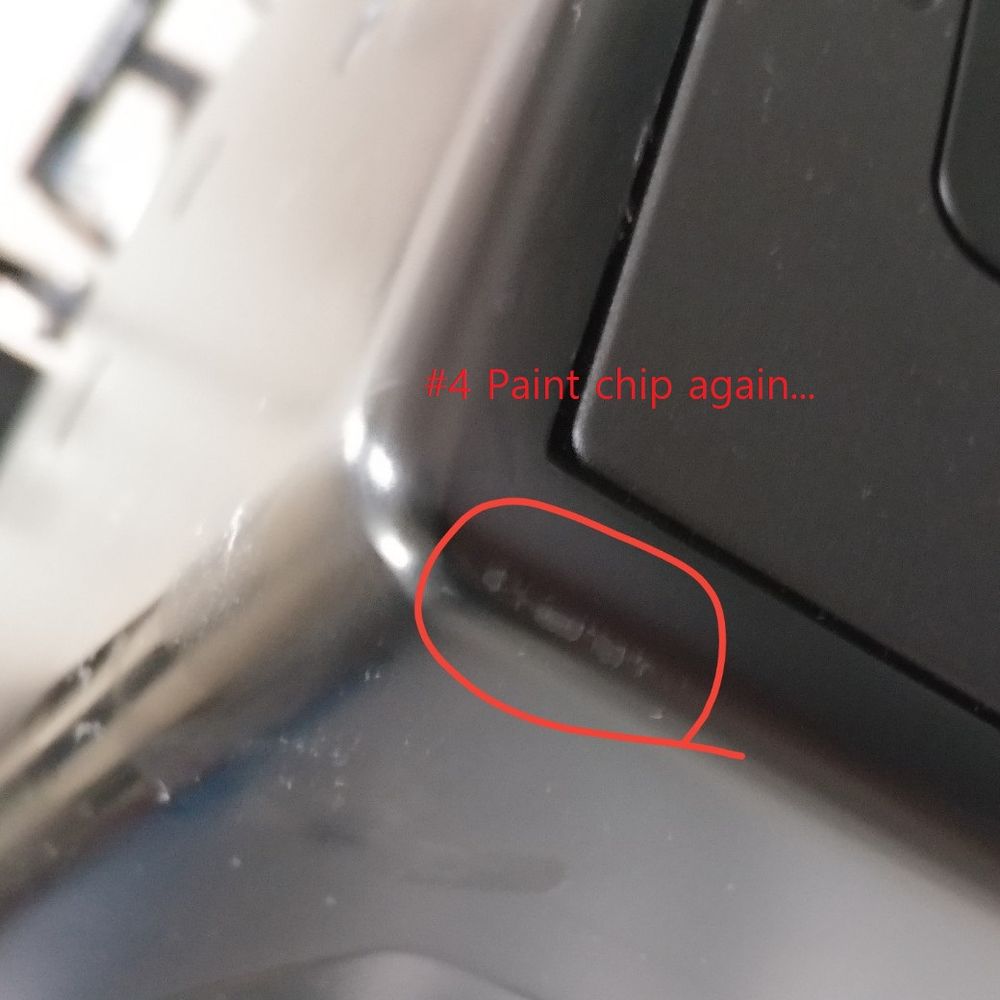 #4 Bump in back side #4 Bump in back side