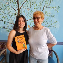 Hearing Health Center - Audiology assistant Adraina with our favorite author.