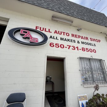 DAS Auto Service - Storefront - Auto Repair Near Me - Daly City, California