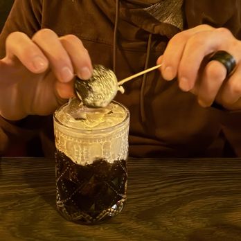 Flamingo Lounge - Oreo cocktail - Lounges Near Me - Seward, Alaska