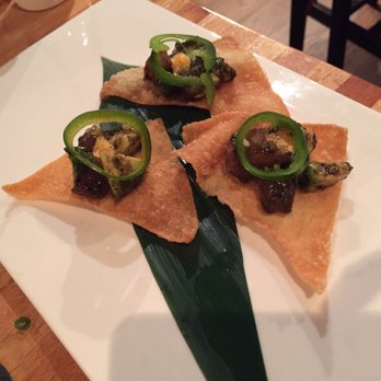 Japonais Bistro - Tuna nachos - Japanese Near Me - Edmonton, Alberta