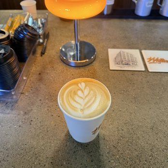 Millie's Coffee Co - Hot Latte with brown sugar syrup - Coffee Roasteries Near Me - Astoria, New York Millie's Coffee Co - Hot Latte with brown sugar syrup - Coffee Roasteries Near Me - Astoria, New York