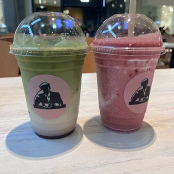 Joe & the Juice - Spring Fling Iced Matcha Oat Latte, Trust Your Gut - Juice Bars & Smoothies Near Me - Bellevue, Washington Joe & the Juice - Spring Fling Iced Matcha Oat Latte, Trust Your Gut - Juice Bars & Smoothies Near Me - Bellevue, Washington