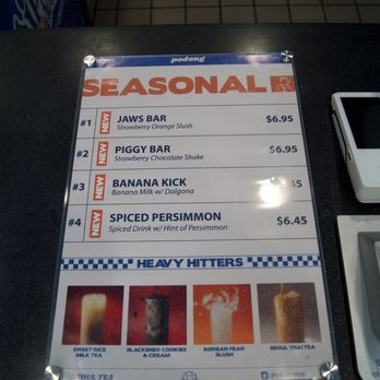 Podong Seoul Tea - Seasonal - Bubble Tea Near Me - La Mirada, California