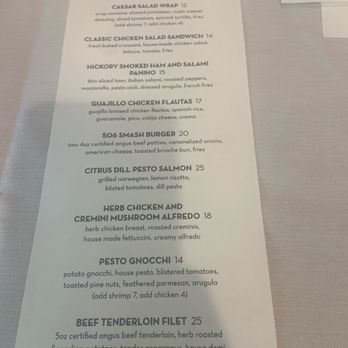 Restaurant506 - Menu - New American Near Me - Arlington, Texas