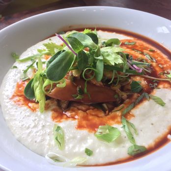 Roost - Smoked Trout and Grits - American Near Me - Buffalo, New York Roost - Smoked Trout and Grits - American Near Me - Buffalo, New York