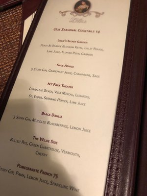 Menu photo 4 Lillie's Victorian Establishment New York, NY Menu photo 4 Lillie's Victorian Establishment New York, NY
