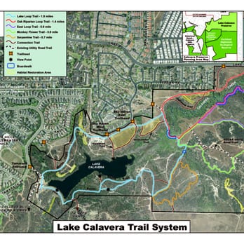 Calavera Lake - Trail Map - Hiking Near Me - Carlsbad, California