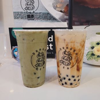 Dragon Tea - Matcha strawberry and brown sugar fresh milk - Bubble Tea Near Me - New York, New York Dragon Tea - Matcha strawberry and brown sugar fresh milk - Bubble Tea Near Me - New York, New York