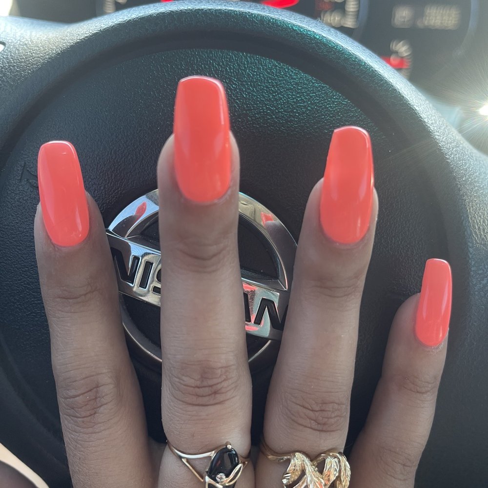 Sunshine Nail Salon - Not filed to a point and crooked - Nail Salons Near Me - Derby, Kansas