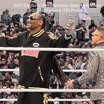 SoFi Stadium - The legendary SNOOP DOG and WWE former champ/Original MTV's The Real World star The Miz !! - Stadiums & Arenas Near Me - Inglewood, California SoFi Stadium - The legendary SNOOP DOG and WWE former champ/Original MTV's The Real World star The Miz !! - Stadiums & Arenas Near Me - Inglewood, California