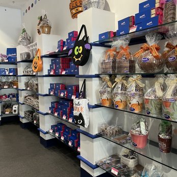 Peterbrooke Chocolatier San Marco - shelves of treats - Chocolatiers & Shops Near Me - Jacksonville, Florida