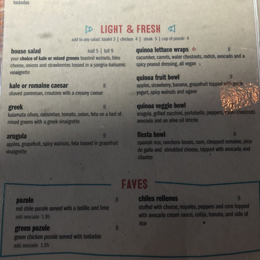 Sabertooth Food - Menu - New American Near Me - El Paso, Texas Sabertooth Food - Menu - New American Near Me - El Paso, Texas