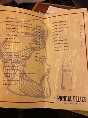 Menu photo 7 La Pancia Felice Rome, RM Menu photo 7 La Pancia Felice Rome, RM