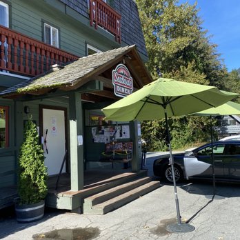Southside Diner - a car parked in front of the restaurant - Diners Near Me - Whistler, British Columbia