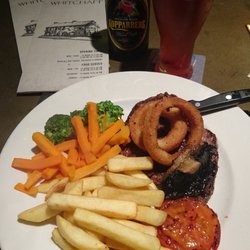 Whitchaff Inn - Much needed to fill the soul - 8oz sirloin steak.