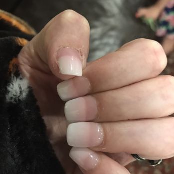 Romie's Nail Boutique - Requested ombré nexgen, received this acrylic/gel mixture - Nail Salons Near Me - Dallas, Texas Romie's Nail Boutique - Requested ombré nexgen, received this acrylic/gel mixture - Nail Salons Near Me - Dallas, Texas