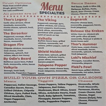 Viking Pizza Company - Menu - Pizza Near Me - Spring Hill, Tennessee Viking Pizza Company - Menu - Pizza Near Me - Spring Hill, Tennessee
