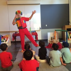 Calabazas Branch Library - A summer reading program called the balloon city.