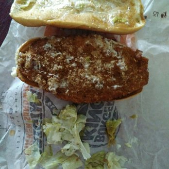 Burger King - This is the nasty sandwich i got yuk!!!!! - Burgers Near Me - Janesville, Wisconsin Burger King - This is the nasty sandwich i got yuk!!!!! - Burgers Near Me - Janesville, Wisconsin