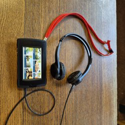 Bletchley Park - Headset tablet for self guided tour