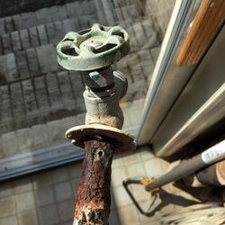 Belvedere Plumbing - Decades of corrosion shut the whole  building down!