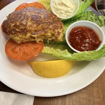 The Grilled Cheese & Crab Cake - GF-Maryland Crab Cake - Sandwiches Near Me - Cocoa Beach, Florida The Grilled Cheese & Crab Cake - GF-Maryland Crab Cake - Sandwiches Near Me - Cocoa Beach, Florida