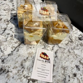 Crave The Bite - a variety of desserts - Desserts Near Me Crave The Bite - a variety of desserts - Desserts Near Me