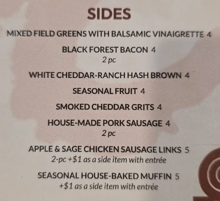Menu photo 2 Biscottis Jacksonville, FL