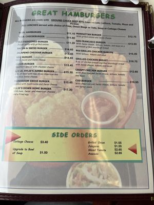 Menu photo 2 Josey's Restaurant Salem, OR