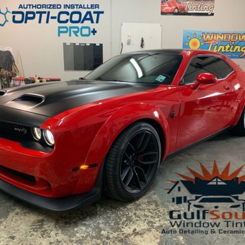 GulfSouth AutoWorks - Hell cat red eye getting tinted - Auto Detailing Near Me - Slidell, Louisiana