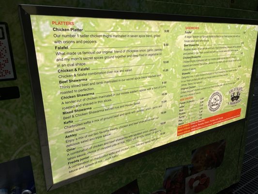 King Of Falafel & Shawarma Cart by null