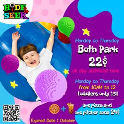 Hide N Seek Adventure Park - Don't miss our Summer special sale 

Book now and get unlimited fun

Expired Date 1 October