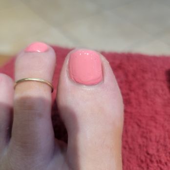 Red Persimmon Nails & Spa - I went in for pedi and told them it's for my son's wedding in a couple of days. This is how they want me to leave their salon!! Paid $35! - Nail Salons Near Me - Apple Valley, California Red Persimmon Nails & Spa - I went in for pedi and told them it's for my son's wedding in a couple of days. This is how they want me to leave their salon!! Paid $35! - Nail Salons Near Me - Apple Valley, California