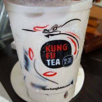 Kung Fu Tea - New rosehip milk tea with herbal jelly and lots of ice! - Coffee & Tea Near Me - Overland Park, Kansas Kung Fu Tea - New rosehip milk tea with herbal jelly and lots of ice! - Coffee & Tea Near Me - Overland Park, Kansas