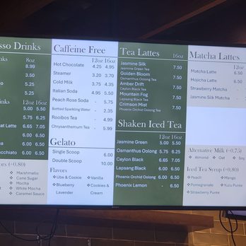Chaco Coffee & Tea - Menu - Coffee & Tea Near Me - Seattle, Washington