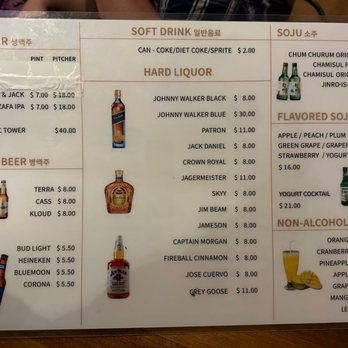 UnderGround Kitchen - Drink menu - Beer Bar Near Me - Federal Way, Washington