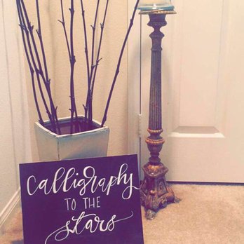 Calligraphy To The Stars - Her house is so cute! - Calligraphy Near Me - Tustin, California Calligraphy To The Stars - Her house is so cute! - Calligraphy Near Me - Tustin, California
