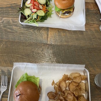 Evolve kitchen - two plates of food on a table - Salad Near Me - Clemson, South Carolina Evolve kitchen - two plates of food on a table - Salad Near Me - Clemson, South Carolina