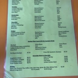 Lunch specials